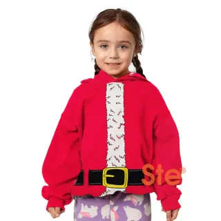 Santa Clause Christmas Hoodie For Kid