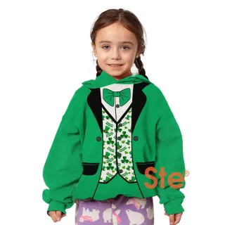 St Patrick Suit Hoodie For Kid