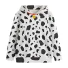 Dog Dalmatian Costume Red Collar Kid Halloween Hoodie - variant image 1