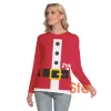 Santa Claus Shirt Christmas Adult Costumes - variant image 1