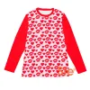 Love Heart Valentine Day Costume Long Sleeve T-Shirt