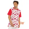 Valentine Day Heart Costume Shirt Adult