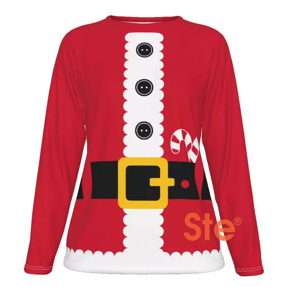 Santa Claus Shirt Christmas Adult Costumes Santa Claus Shirt Christmas Adult Costumes