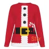 Santa Claus Shirt Christmas Adult Costumes