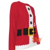 Santa Claus Shirt Christmas Adult Costumes