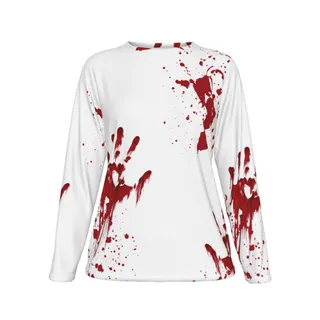 Blood Splatter All Over Costume Women T-Shirt