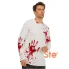 Blood Splatter All Over Costume Adult T-Shirt - variant image 1